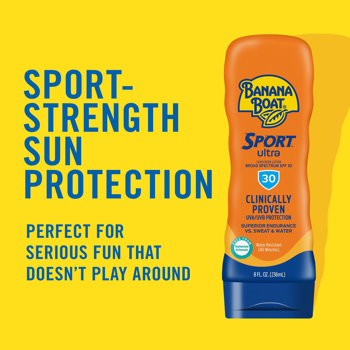 1 PK, Banana Boat X1497100-Banana Boat Sport Ultra 8 Oz. SPF 30 Sunscreen Lotion
