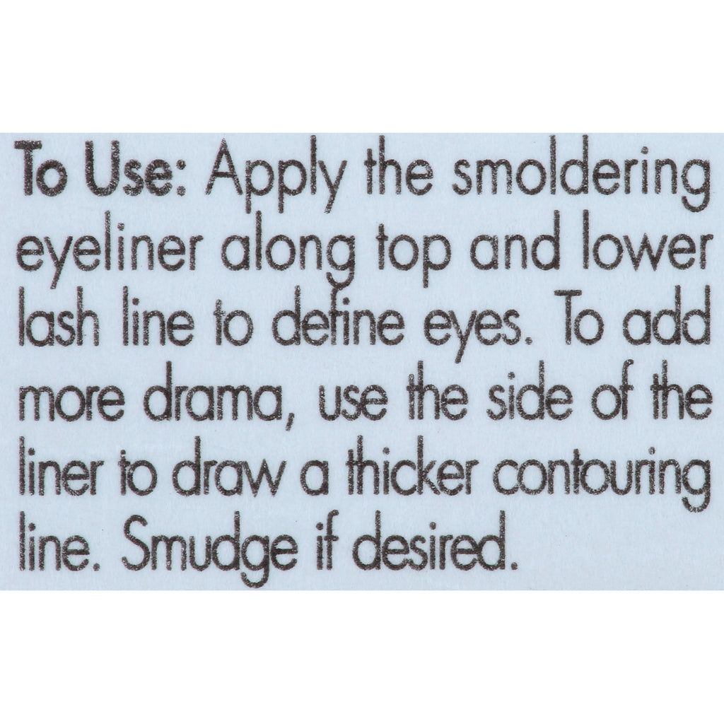 L'Oreal Paris Voluminous Smoldering Eyeliner with Custom Sharpener, Black