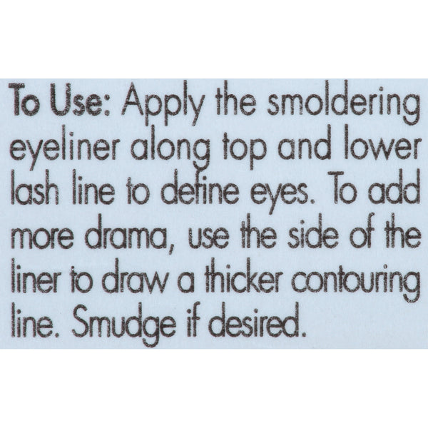 L'Oreal Paris Voluminous Smoldering Eyeliner with Custom Sharpener, Black