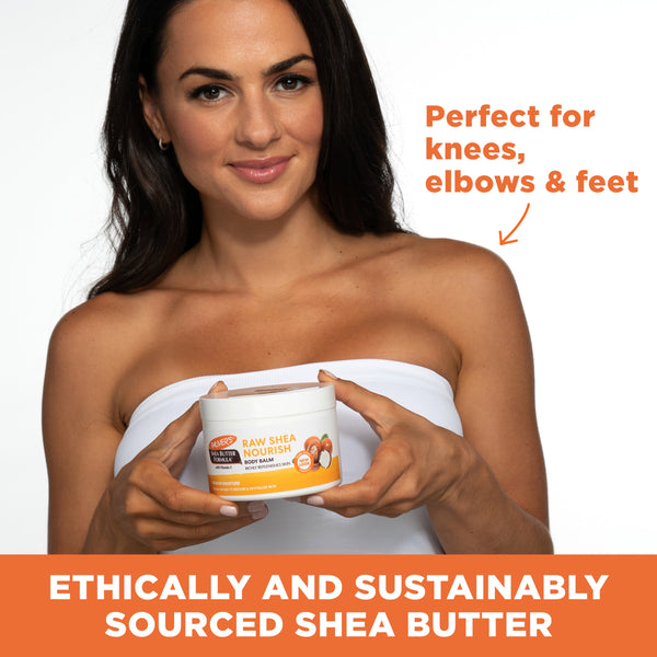 Palmer's Shea Butter Formula Raw Shea Nourishing Body Balm for Rough, Dry Skin, 7.25 oz.