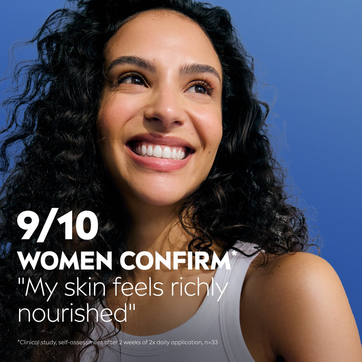 NIVEA Cocoa Butter In Shower Lotion for Dry Skin, 24-Hour Body Moisturizer, 13.5 fl oz