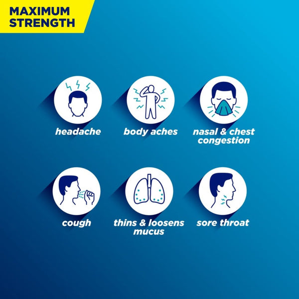 Alka-Seltzer Cold, Cold & Mucus Congestion Max Strength Fast Gels, 24  Count