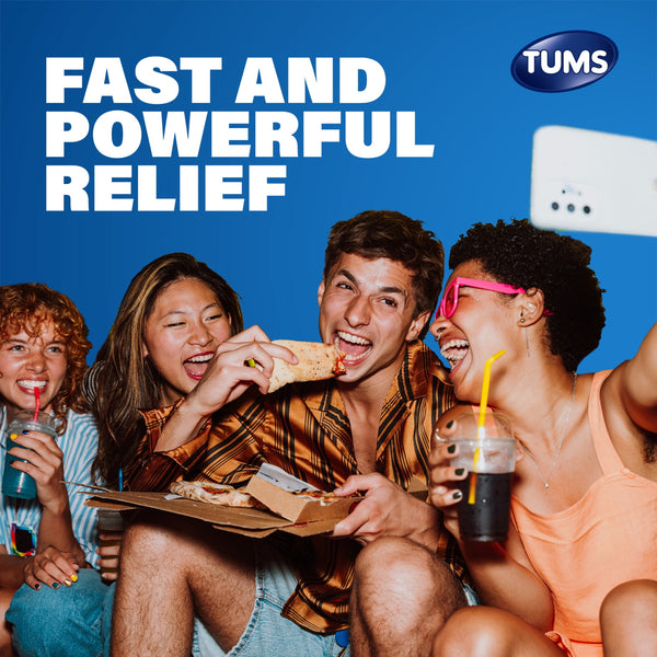 Tums Chewy Delights Ultra Strength Heartburn Relief Antacid Soft Chews, Very Cherry, 32 Count​
