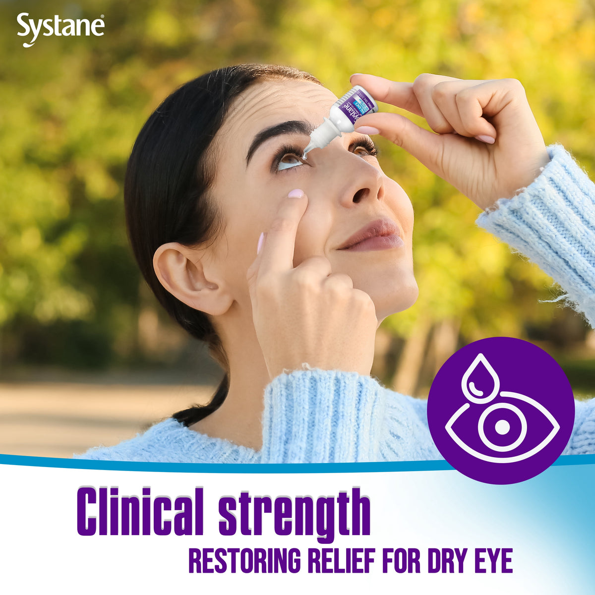 Systane Balance Lubricating Eye Drops for Dry Eyes Symptoms, 10ml