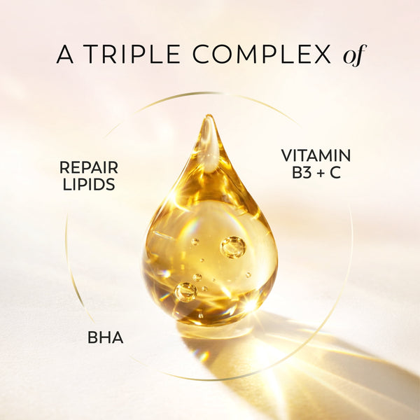Olay Tone Correcting Repair Serum Body Wash, Triple Complex with Repair Lipids, Vitamin B3 + C and BHA, 20 fl oz