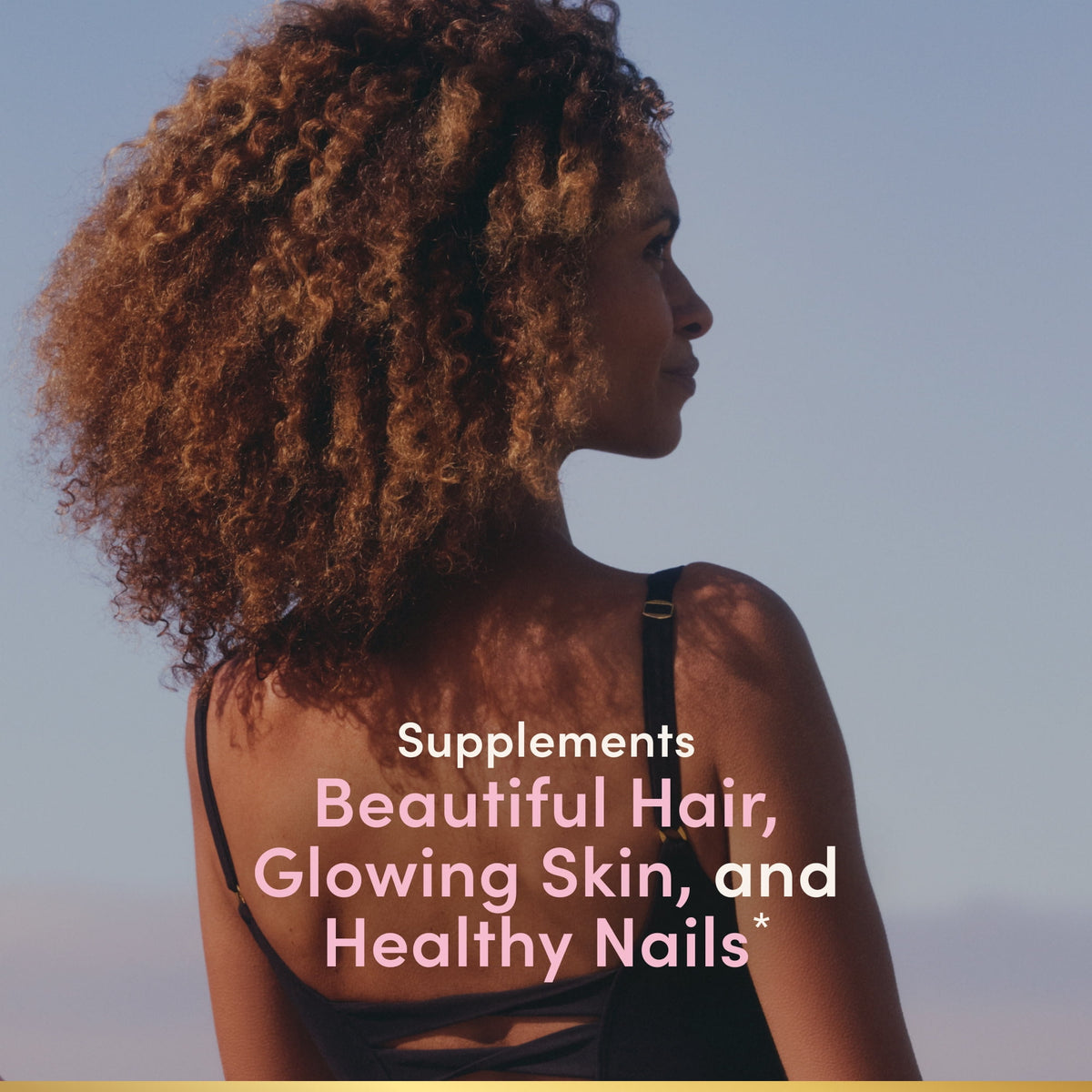 Nature's Bounty Optimal Solutions Hair Skin and Nails Vitamin with Collagen and Biotin, Women's Multivitamin, Tropical Citrus Gummies, 90 Count