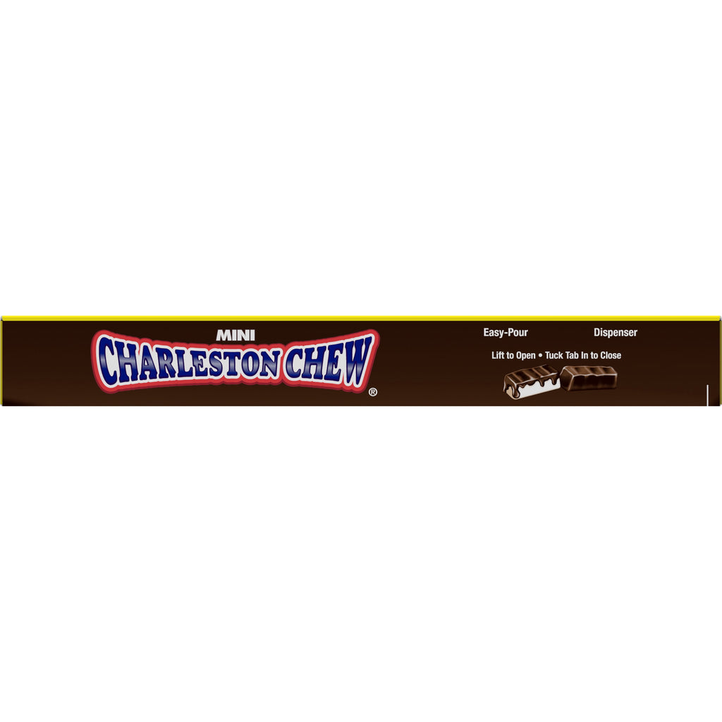 Charleston Mini Chews Chocolate Covered Vanilla Candy, 3.5 oz. Theater Box.