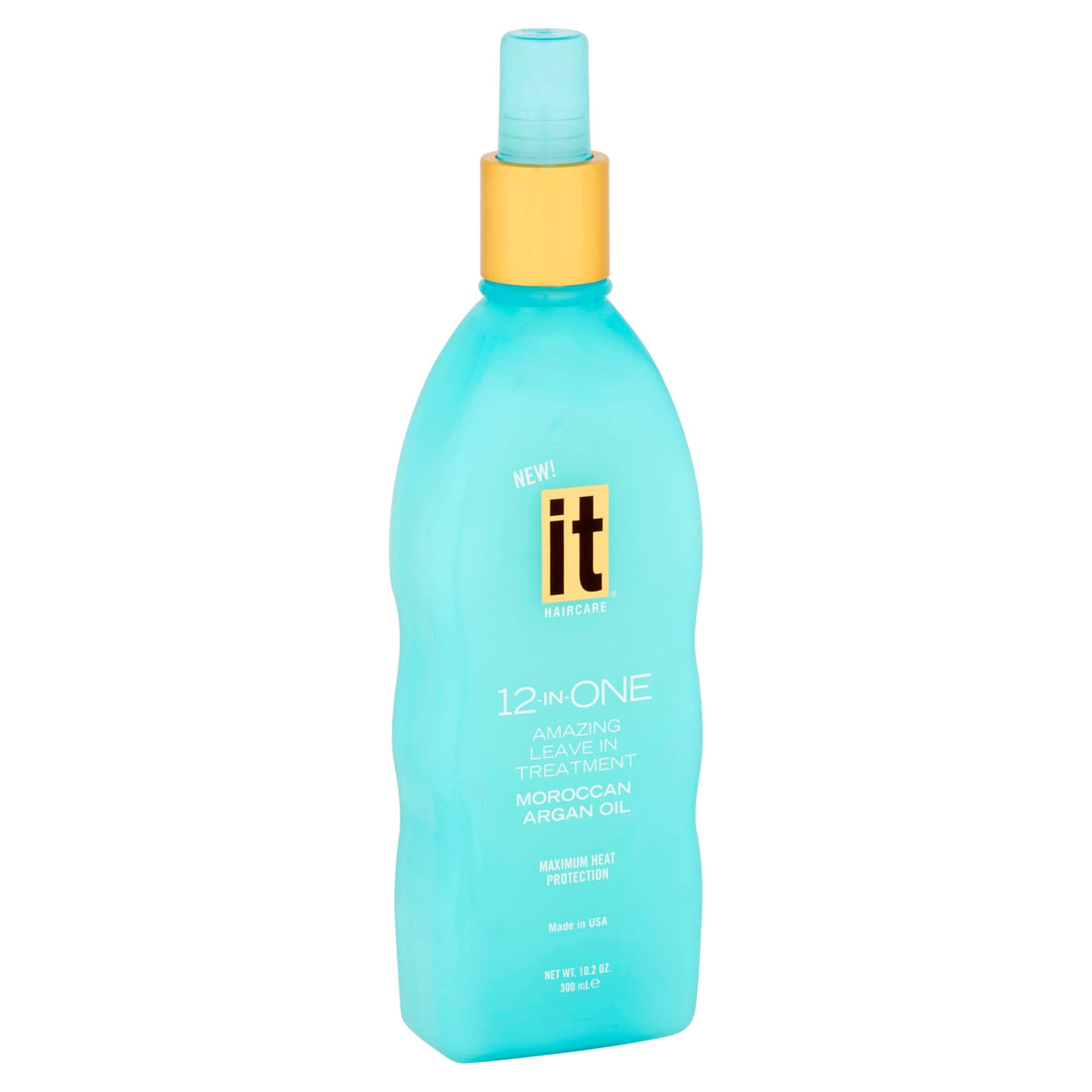 IT 12-in-One Leave In Hair Treatment Argan Oil Spray, 10.2 oz