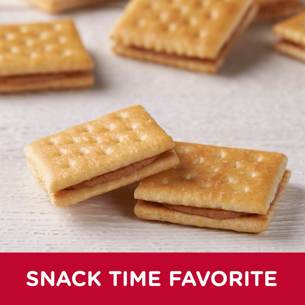 Austin Peanut Butter On Toasty Sandwich Crackers, Lunch Snacks, 8 Count