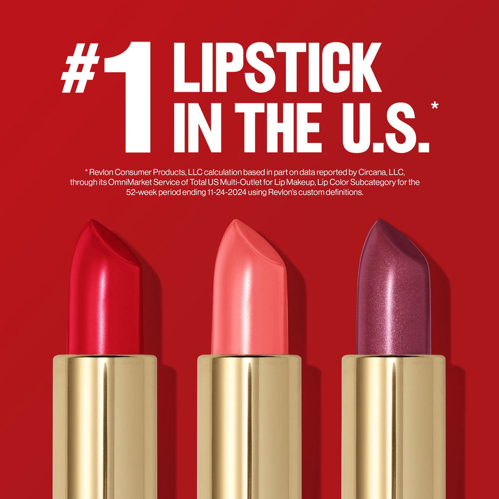 Revlon Super Lustrous Pearl Lipstick, Creamy Formula, 205 Champagne On Ice, 0.15 oz