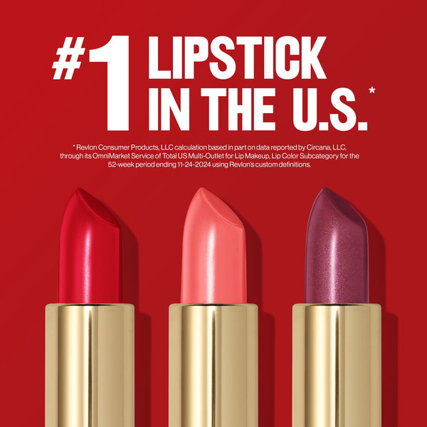 Revlon Super Lustrous Pearl Lipstick, Creamy Formula, 205 Champagne On Ice, 0.15 oz