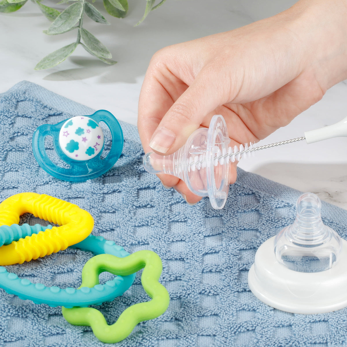 Parent's Choice 3-in-1 Stainless Bottle Brush