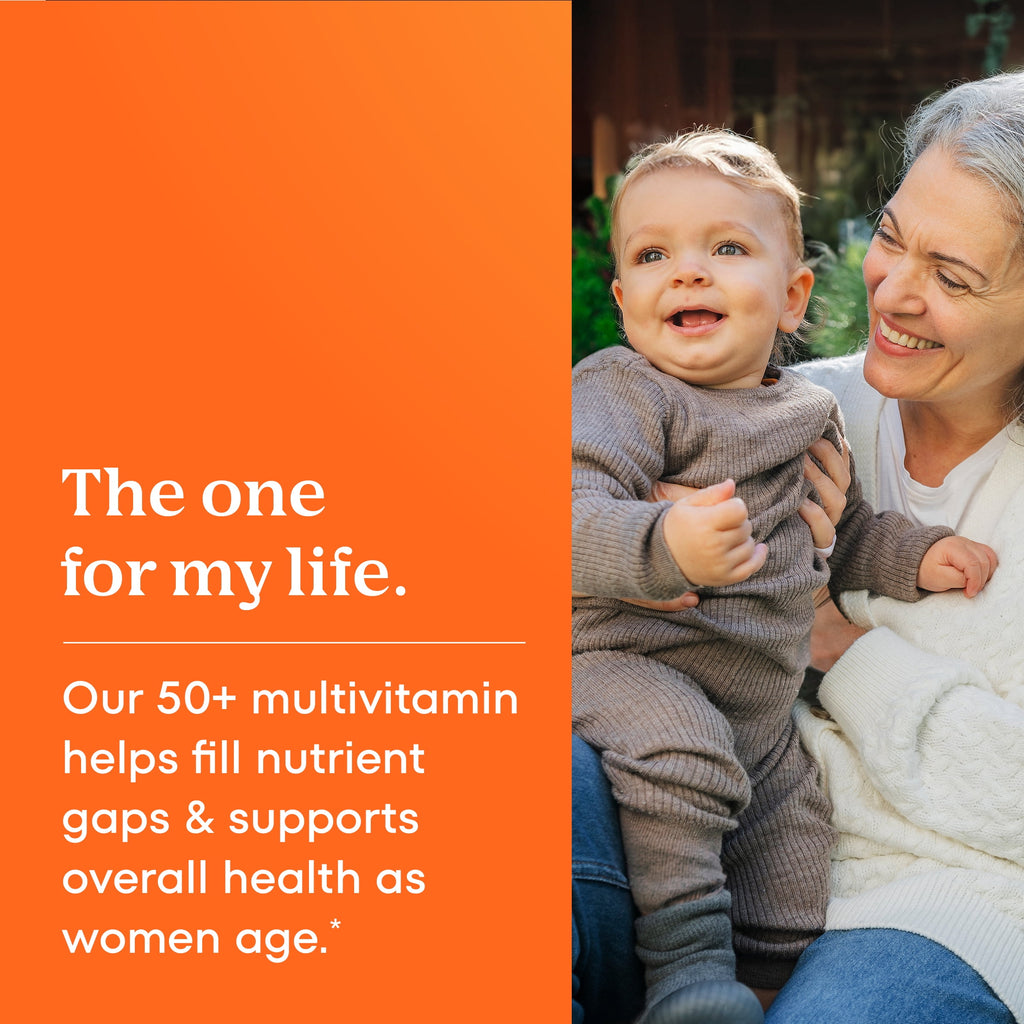 One A Day Multivitamin for Women 50 and Over, Women’s Vitamins for Bone Health, 200 Count