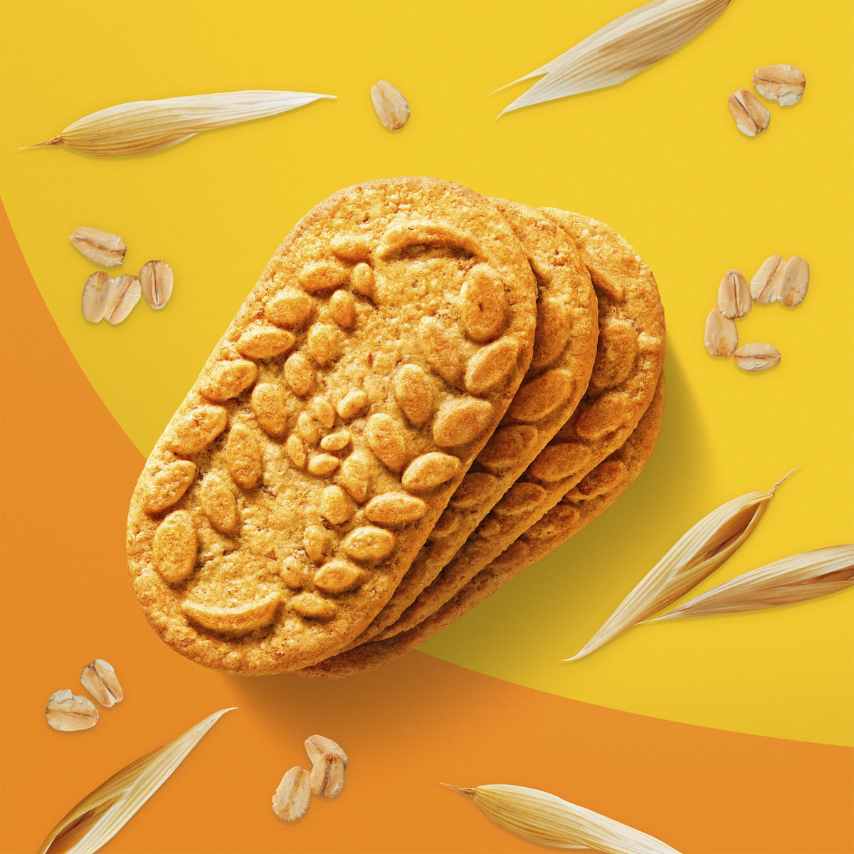 belVita Breakfast Bars Biscuits, Golden Oat, Value Pack, 12 Packs (4 Biscuits Per Pack)