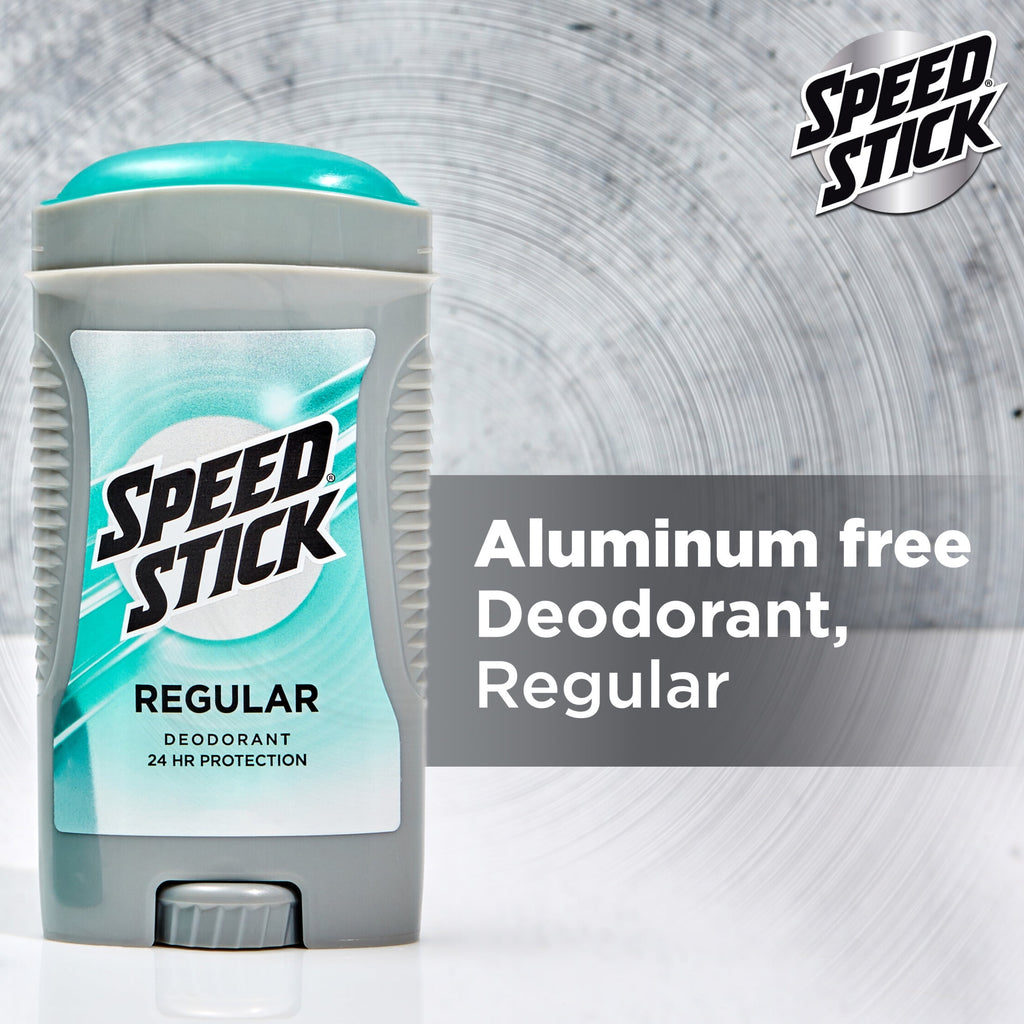 Speed Stick Men's Antiperspirant Deodorant, Regular, 3 oz, 4 Pack
