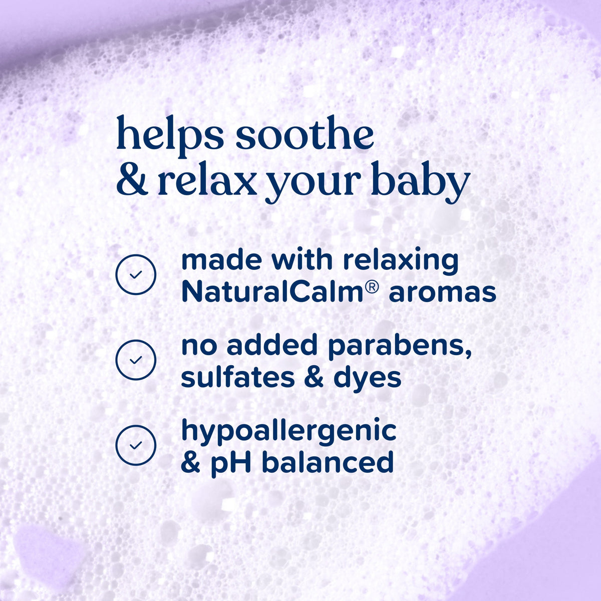 Johnson's Calming Wash Baby Shampoo & Soap with NaturalCalm Scent, 20.3 fl. oz