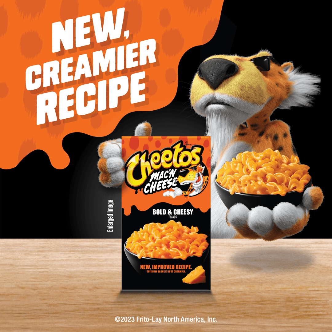 Cheetos Mac N Cheese Pasta with Flavored Sauce Bold & Cheesy Flavor, 5.9 oz Box