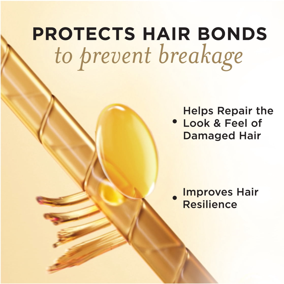 Pantene Hair Serum, Split Ends Hair Treatment, for Damaged Hair, Miracle Rescue, 3.2 oz