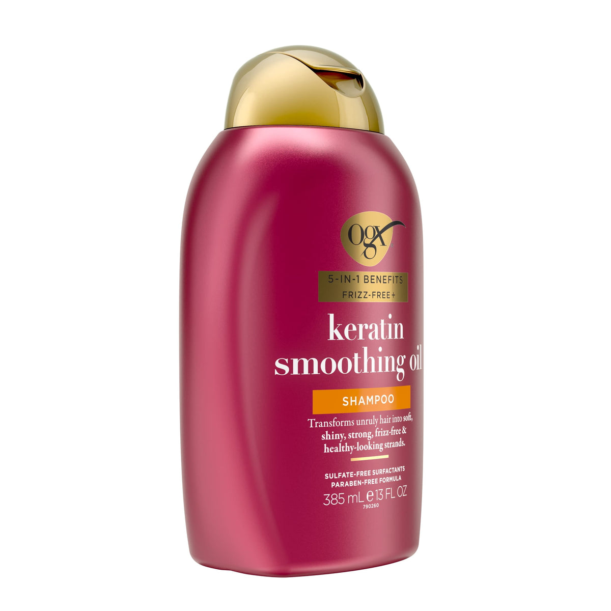 Frizz-Free + Keratin Smoothing Oil Shampoo