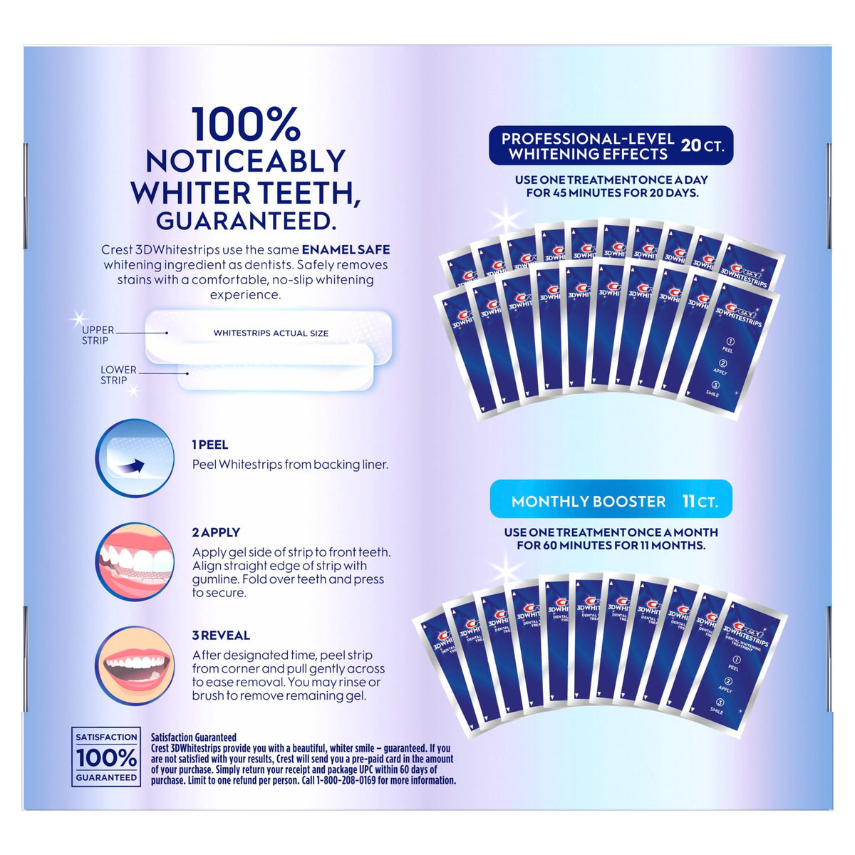 Crest 3D Whitestrips Professional Effects & Supreme Bright Kit