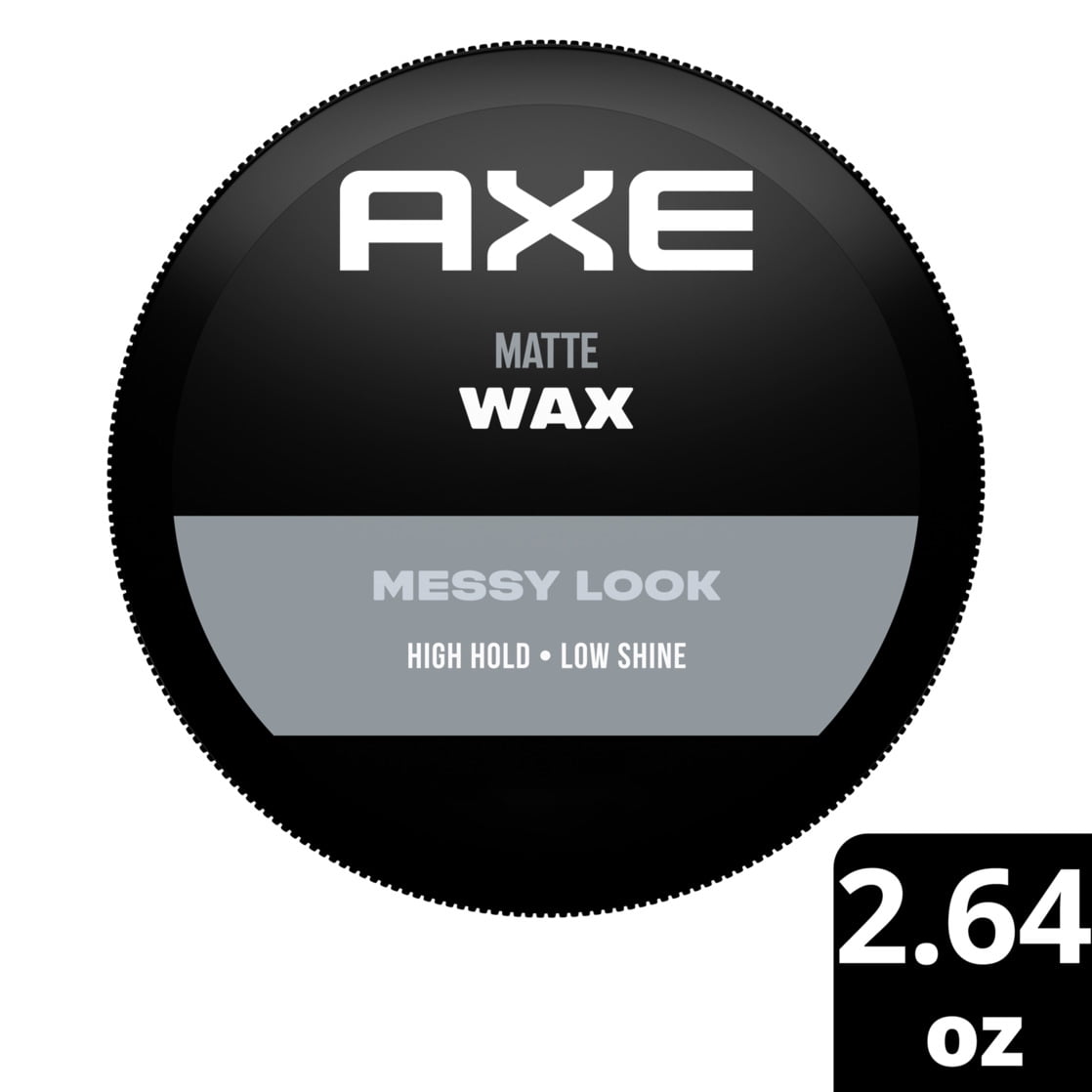 AXE Hair Pomade, Messy Look Matte Wax, 2.64 oz