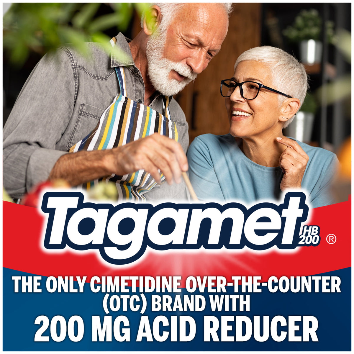 Tagamet HB 200, Acid Reducer and Heartburn Relief in 30 Minutes, Cimetidine 200mg, 30 Ct