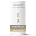 Native Sensitive Deodorant For Men, Aluminum Free, Sandalwood & Shea Butter, 2.65 oz