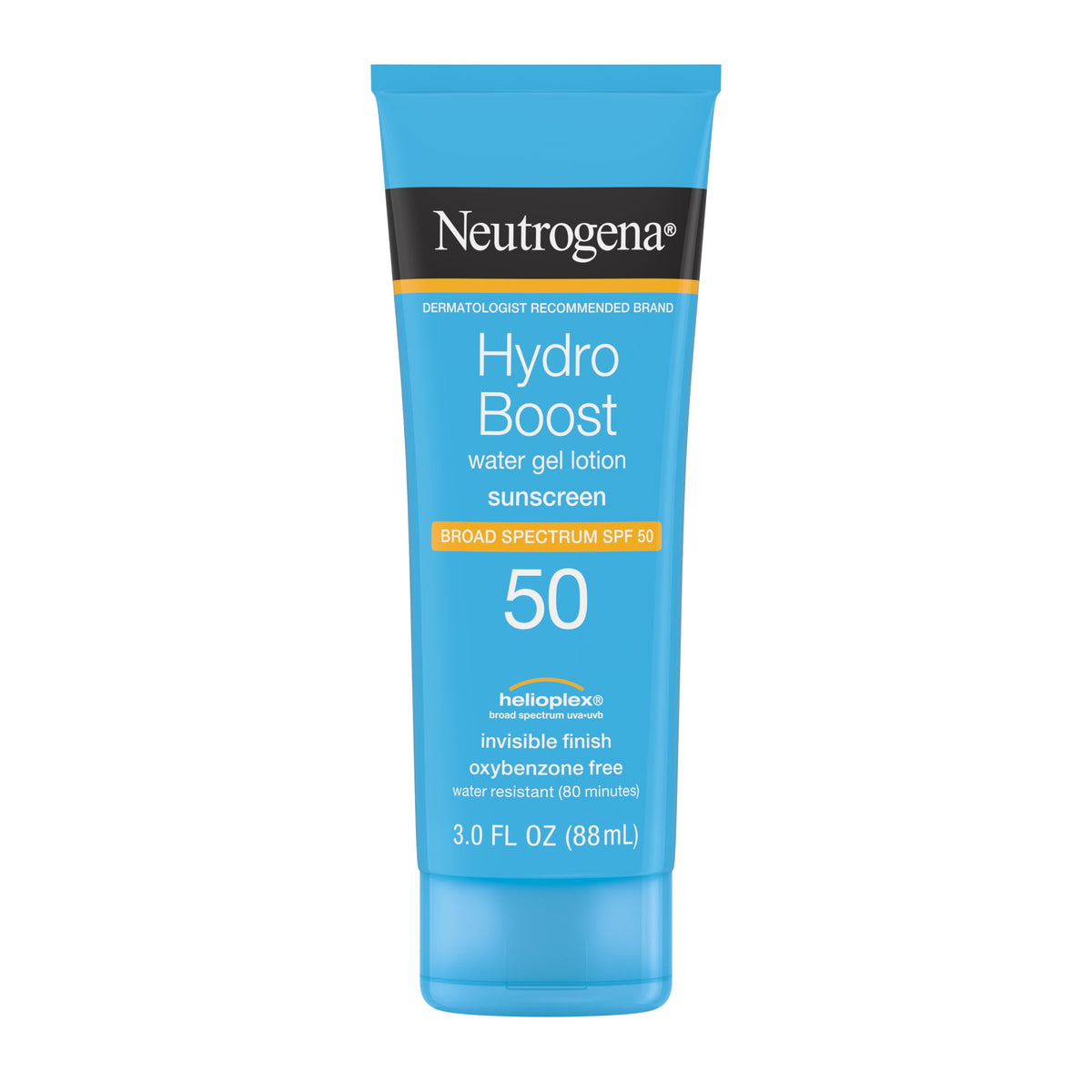Neutrogena Hydro Boost Sunscreen SPF 50 Body & Face Sunscreen Lotion, Sun Protection, 3 fl oz