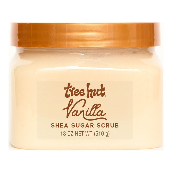 Tree Hut Vanilla Shea Butter Sugar Body Scrub, 18 oz