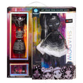 Rainbow High Shadow High Series 1 Grayscale Fashion Doll, Shanelle Onyx, 1 ea