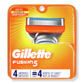 Gillette Fusion Power Cartridges, 4 ea