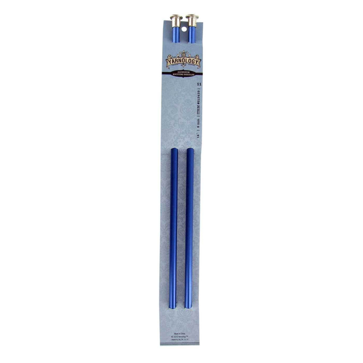 Yarnology Single Point Knitting Needles, 14 inch, 11, 8mm - OTC Shoppe Express