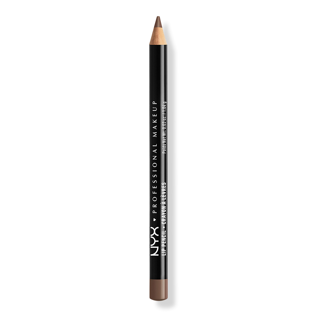 NYX Professional Makeup Slim Lip Pencil Creamy Long-Lasting Lip Liner, Espresso, 0.04 oz