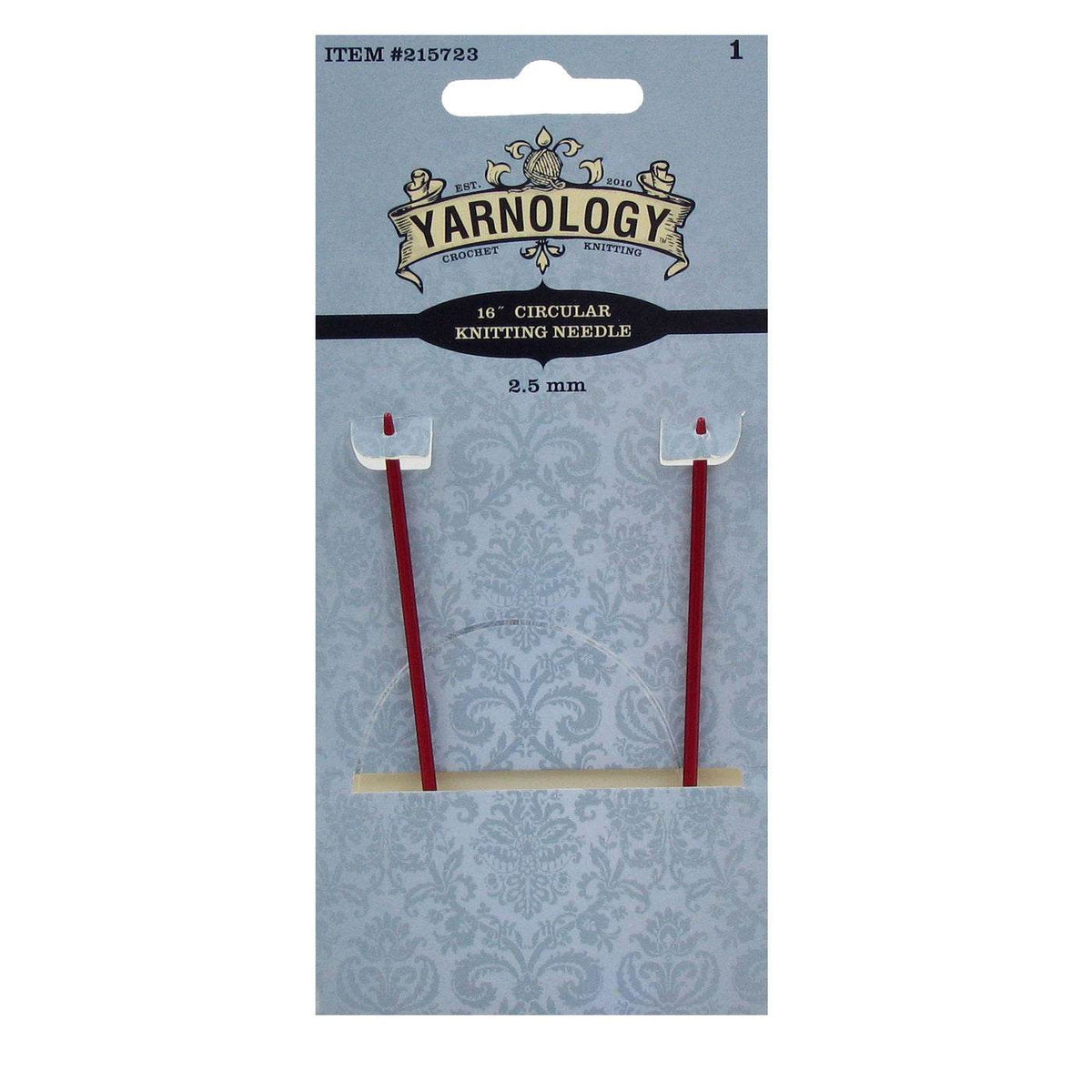 Yarnology Circular Knitting Needles, 1, 2.5mm - OTC Shoppe Express