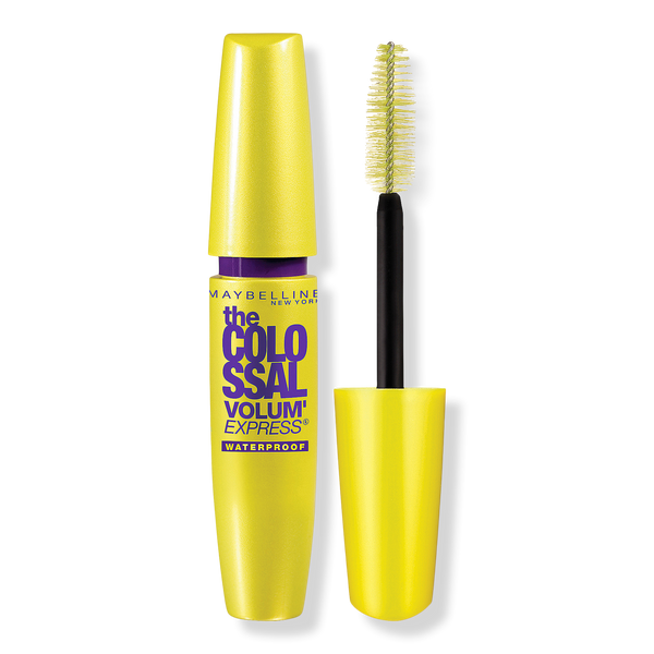 Maybelline Volum' Express The Colossal Waterproof Mascara, Classic Black, 0.32 oz