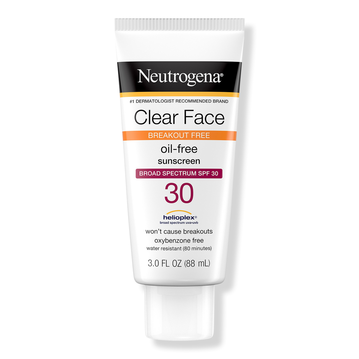 Neutrogena Clear Face ölfreier Sonnenschutz, SPF 30, 3 oz