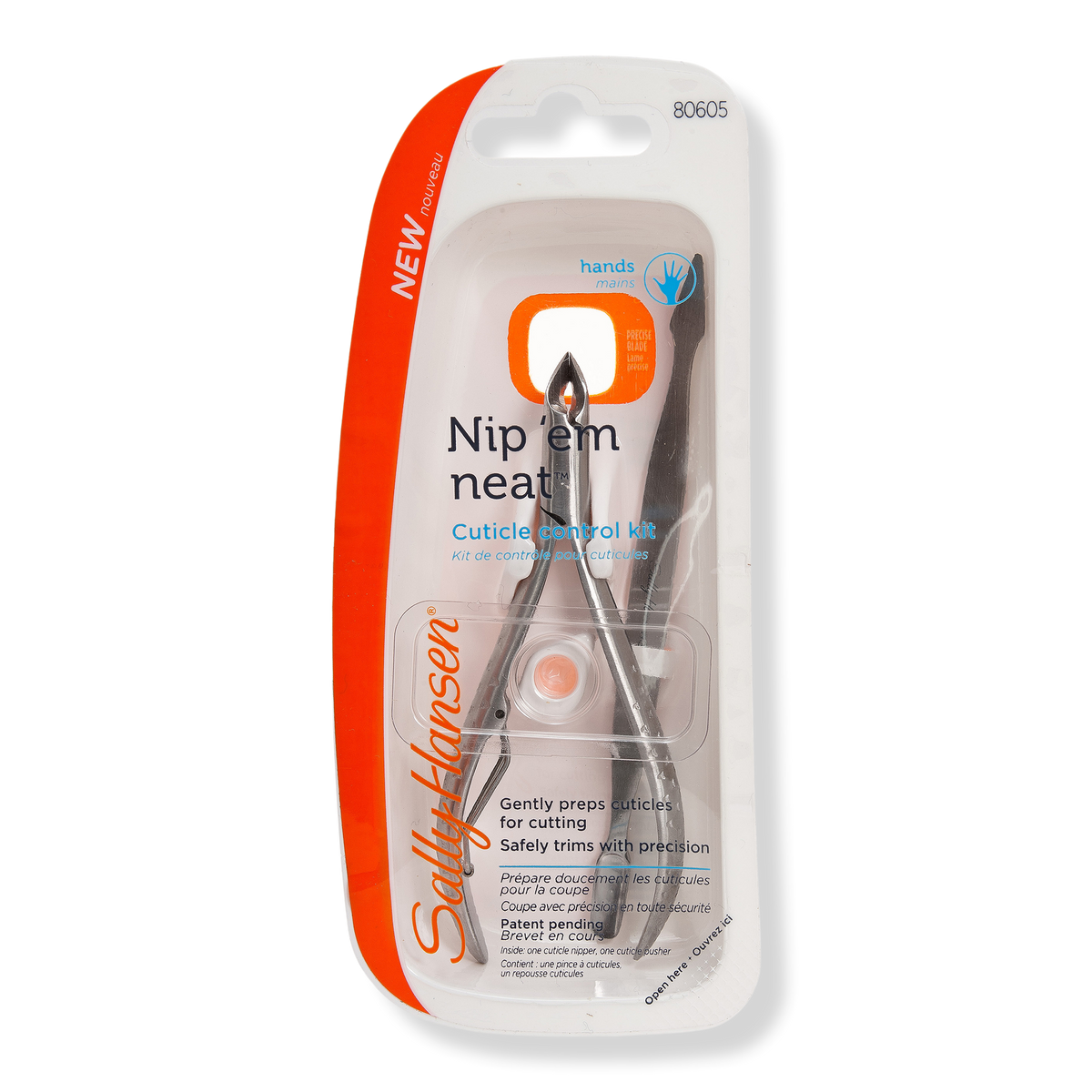 Sally Hansen Nip Em Neat Cuticle Nipper 1/2 inch Jaw