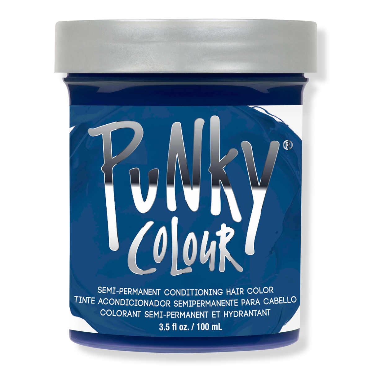 Punky Colour Semi-Permanent Conditioning Hair Color, Midnight Blue, 3.5 oz