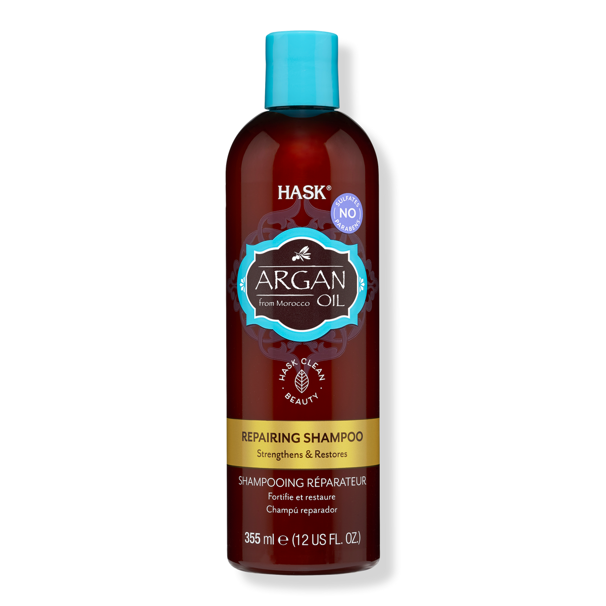 Hask Argan Oil Repairing Shampoo, 12 oz