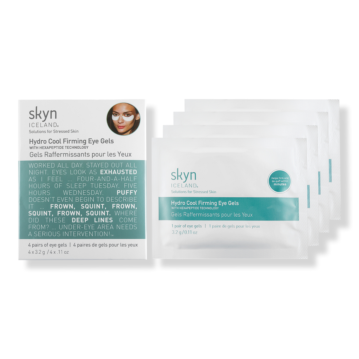 Skyn Iceland Travel Size Hydro Cool Firming Eye Gels