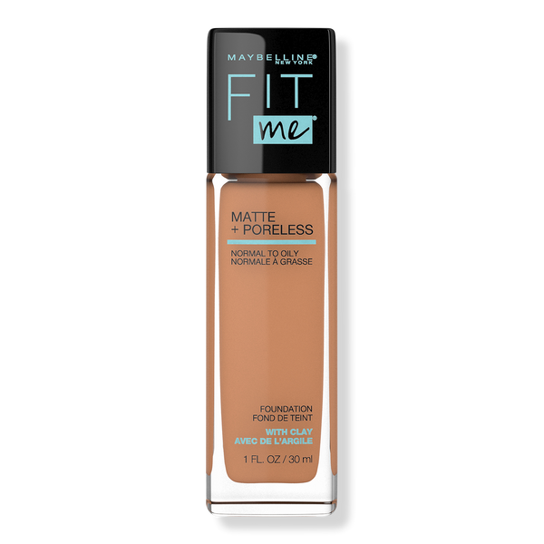 Maybelline Fit Me Matte + Poreless Liquid Foundation, Toffee 330, 1 oz