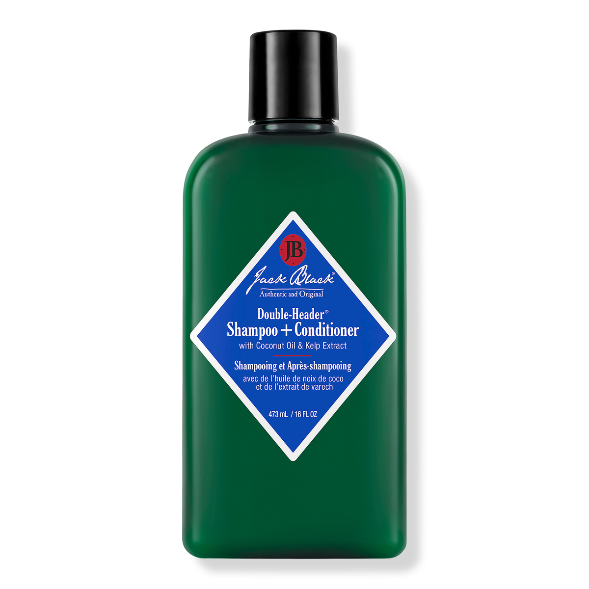 Jack Black Double-Header Shampoo + Conditioner, 16 oz