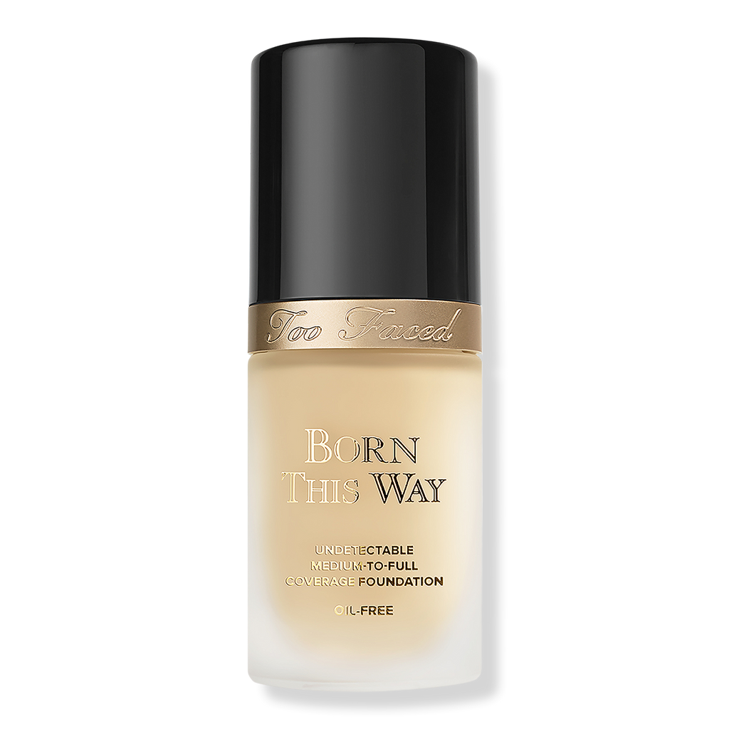 Too Faced Born This Way Undetectable Medium-to-Full Coverage Foundation, Ivory, 1 oz