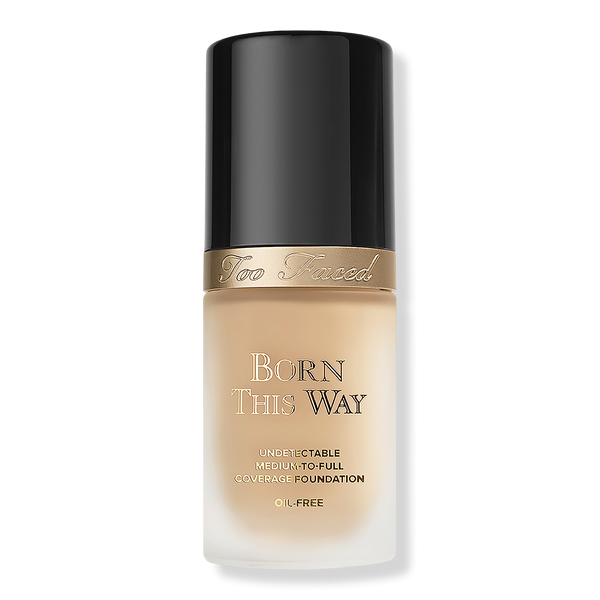 Too Faced Born This Way Undetectable Medium-to-Full Coverage Foundation, Warm Nude, 1 oz