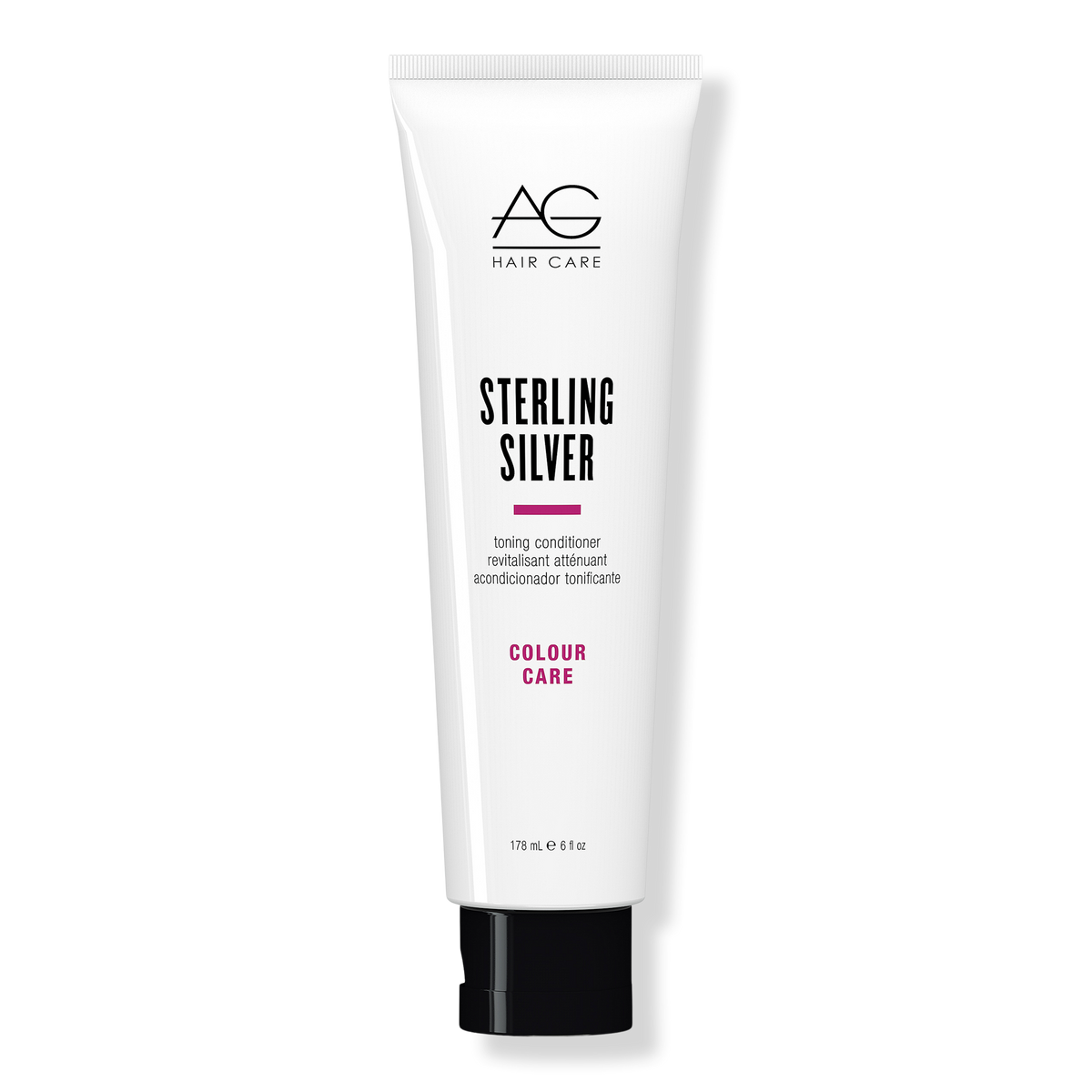 AG Hair Colour Care Sterling Silver Toning Conditioner, 6.0 oz