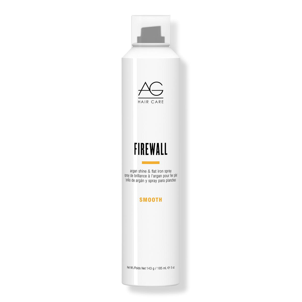 AG Hair Smooth Firewall Argan Shine & Flat Iron Spray, 5.0 oz