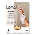 IROHA Nourishing Argan and Macadamia Hand Treatment Mask Gloves, 1 pair