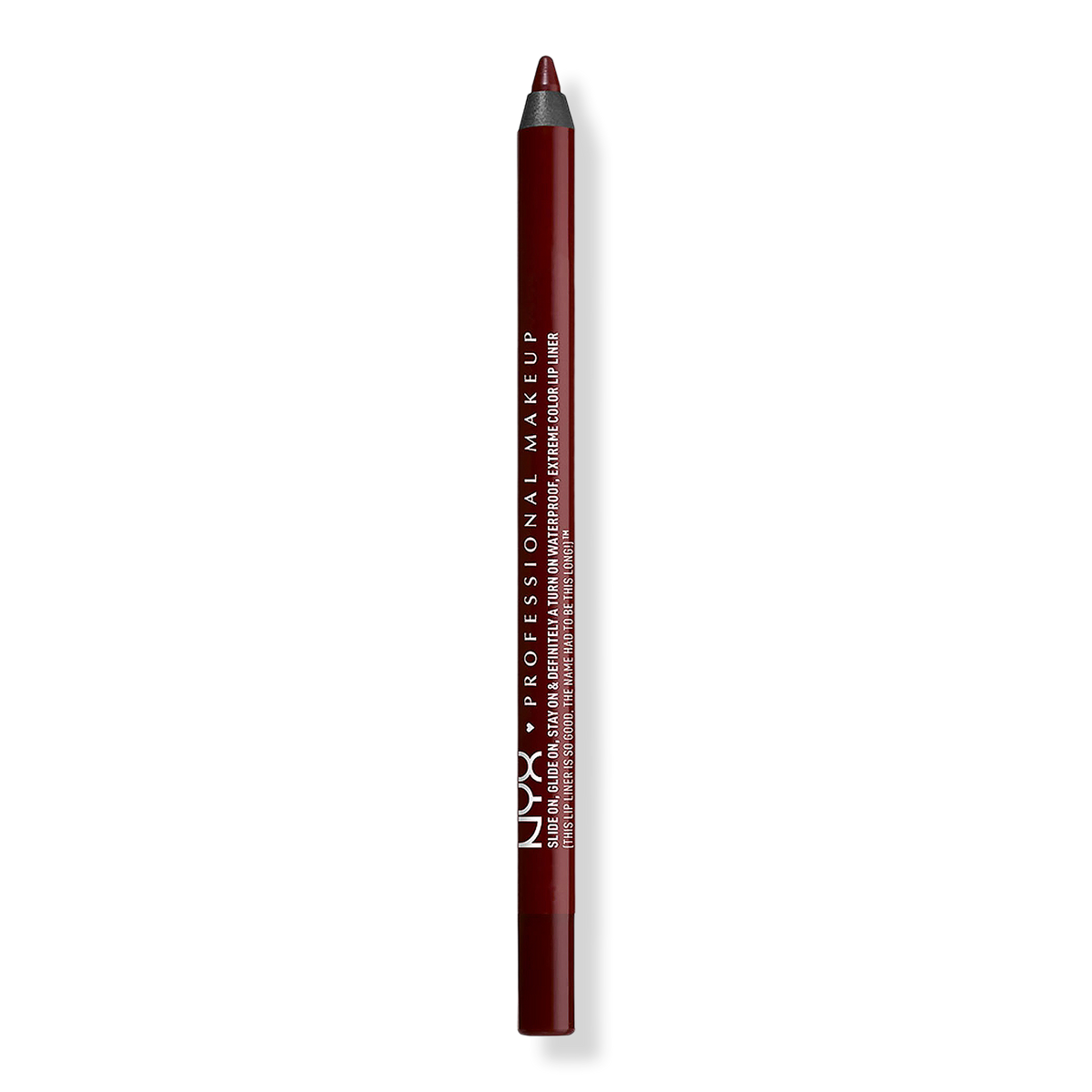 NYX Professional Makeup Slide On Lip Pencil Waterproof Lip Liner, Dark Soul, 0.04 oz
