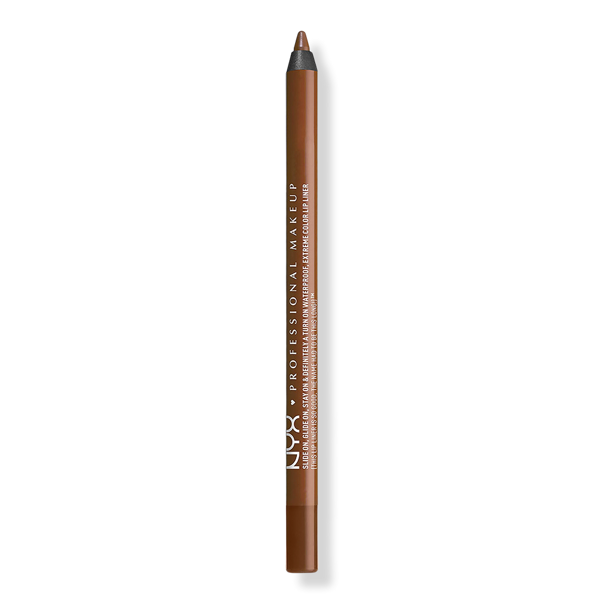NYX Professional Makeup Slide On Lip Pencil Waterproof Lip Liner, Urban Café, 0.04 oz