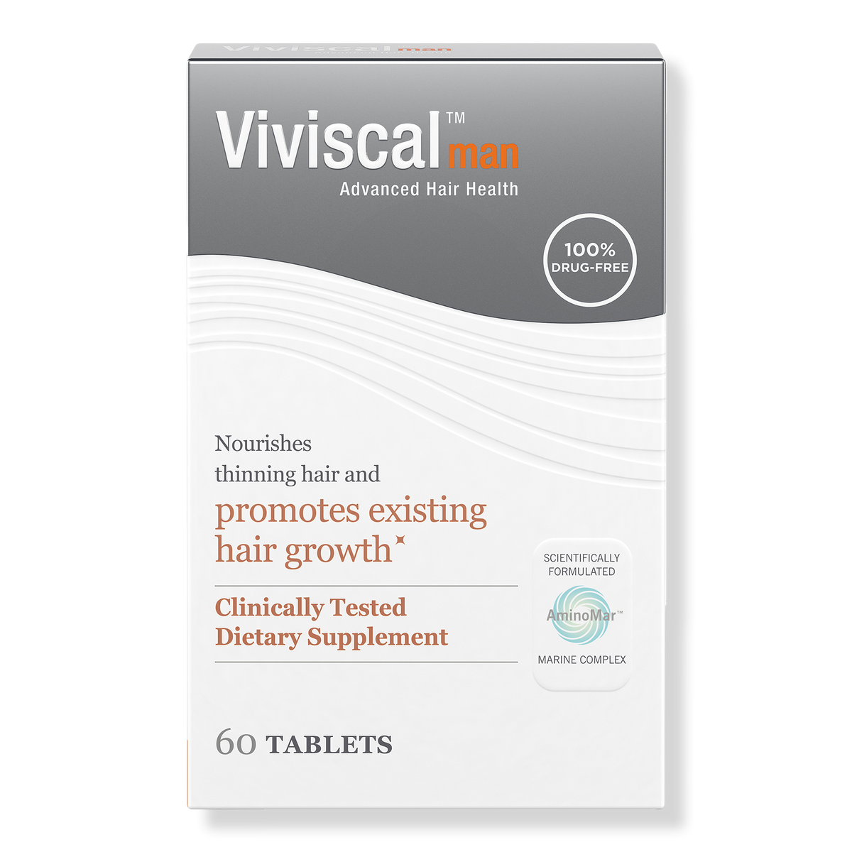 Viviscal Men's Hair Supplements, 60 ea